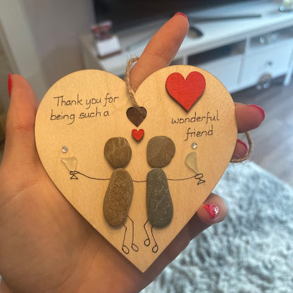 christmas sale 80% OFF✨Wooden Heart Decoration❤